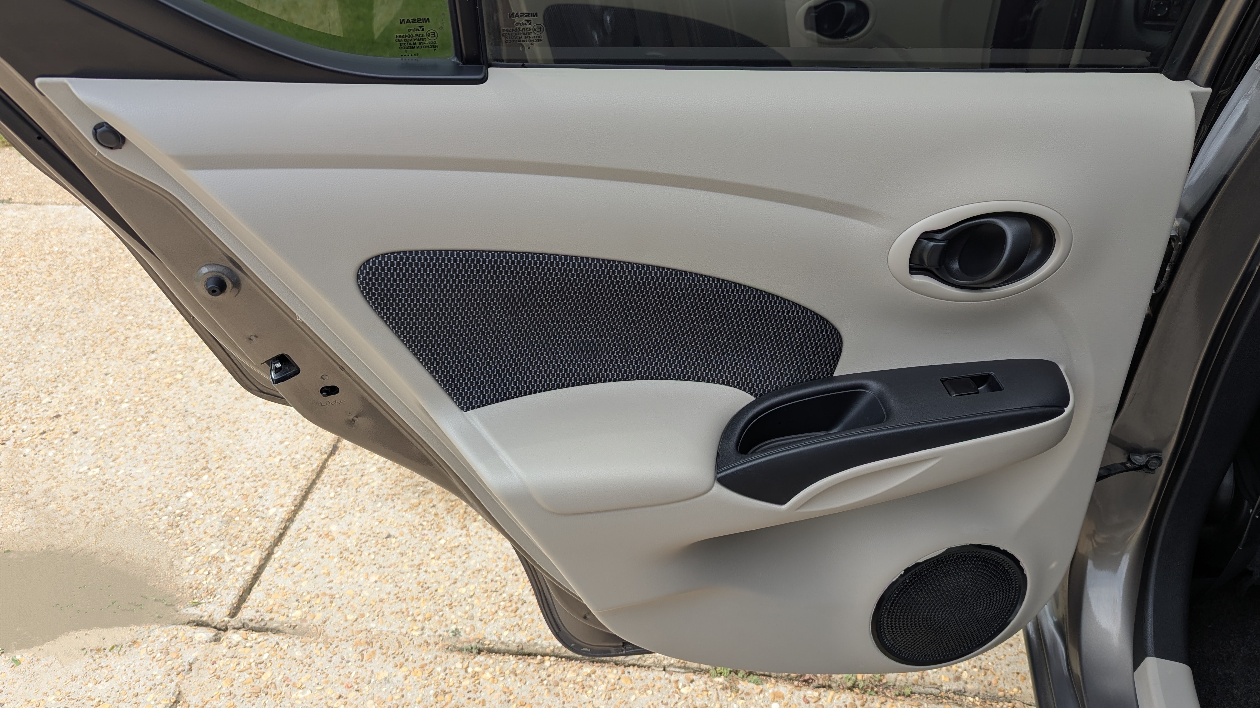 Driver's Rear Door Panel